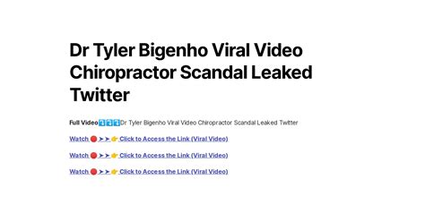 Tyler Bigenho Scandal ️ 2024 